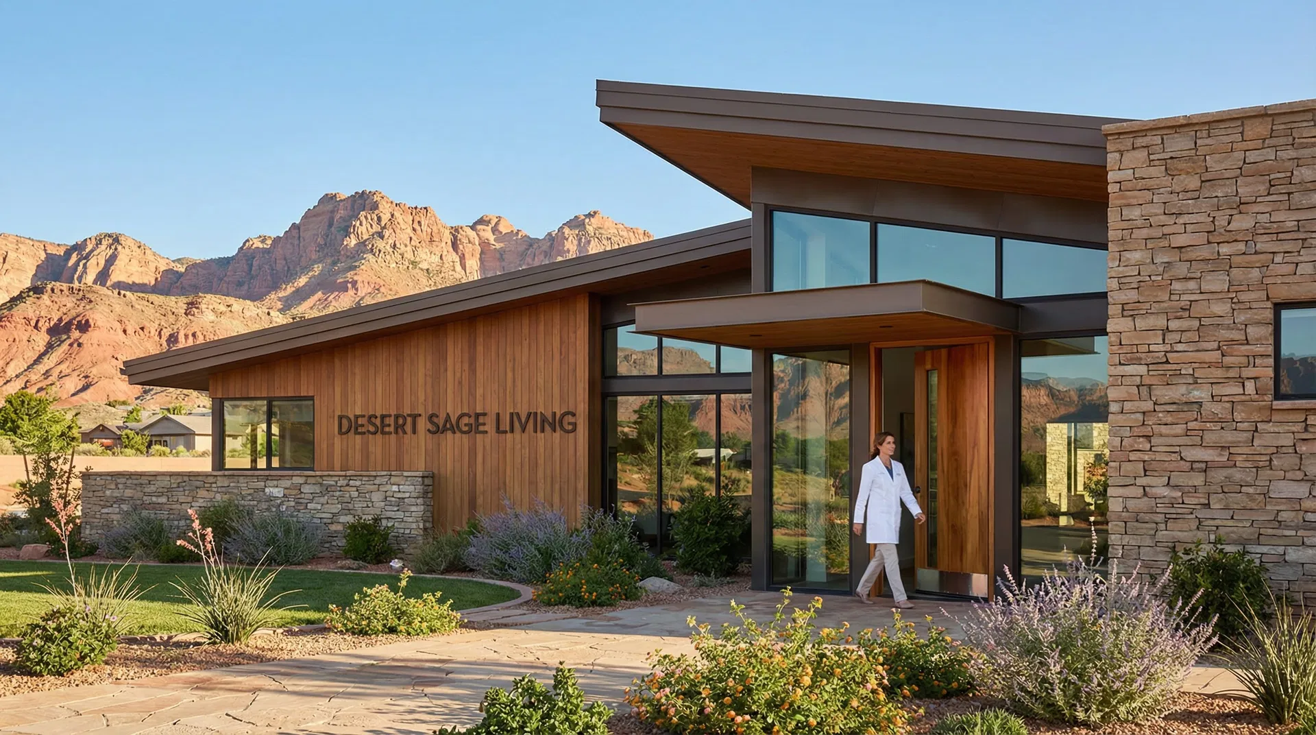 Modern healthcare facility in Utah